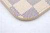 Authentic Louis Vuitton Damier Azur Neverfull Pouch Purse Clutch LV 6495F