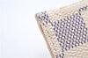 Authentic Louis Vuitton Damier Azur Neverfull Pouch Purse Clutch LV 6495F