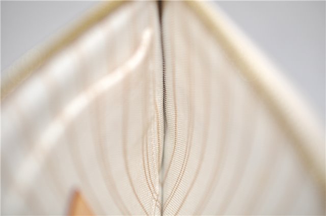 Authentic Louis Vuitton Damier Azur Neverfull Pouch Purse Clutch LV 6495F