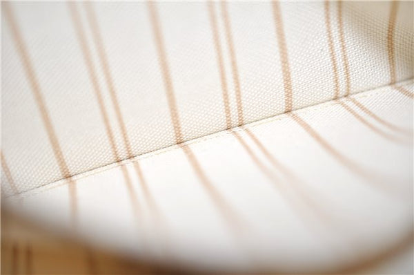 Authentic Louis Vuitton Damier Azur Neverfull Pouch Purse Clutch LV 6495F