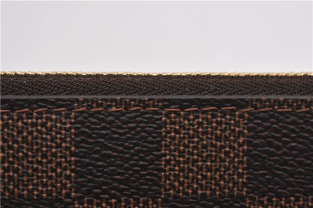 Authentic Louis Vuitton Damier Neverfull Pouch Purse Clutch Bag LV 6498F