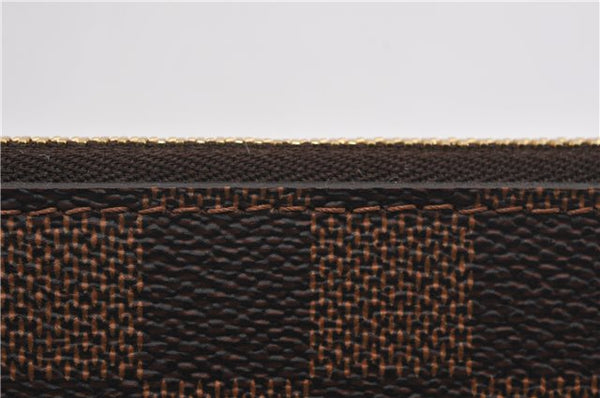 Authentic Louis Vuitton Damier Neverfull Pouch Purse Clutch Bag LV 6498F