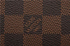 Authentic Louis Vuitton Damier Neverfull Pouch Purse Clutch Bag LV 6498F