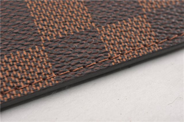 Authentic Louis Vuitton Damier Neverfull Pouch Purse Clutch Bag LV 6498F