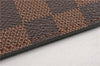 Authentic Louis Vuitton Damier Neverfull Pouch Purse Clutch Bag LV 6498F