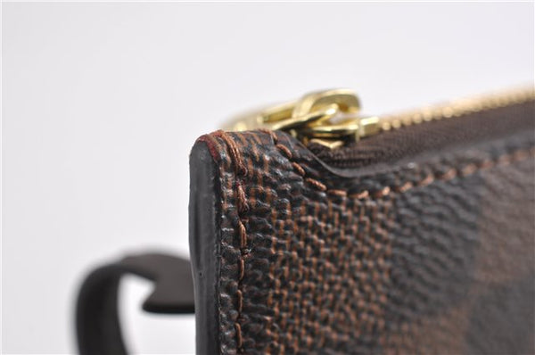 Authentic Louis Vuitton Damier Neverfull Pouch Purse Clutch Bag LV 6498F
