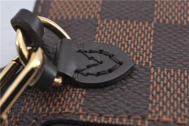 Authentic Louis Vuitton Damier Neverfull Pouch Purse Clutch Bag LV 6498F