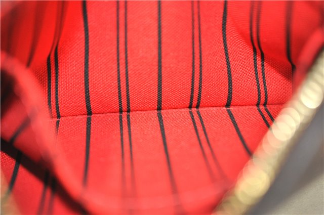 Authentic Louis Vuitton Damier Neverfull Pouch Purse Clutch Bag LV 6498F