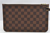 Authentic Louis Vuitton Damier Neverfull Pouch Purse Clutch Bag LV 6499F
