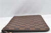 Authentic Louis Vuitton Damier Neverfull Pouch Purse Clutch Bag LV 6499F