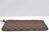Authentic Louis Vuitton Damier Neverfull Pouch Purse Clutch Bag LV 6499F