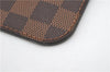 Authentic Louis Vuitton Damier Neverfull Pouch Purse Clutch Bag LV 6499F