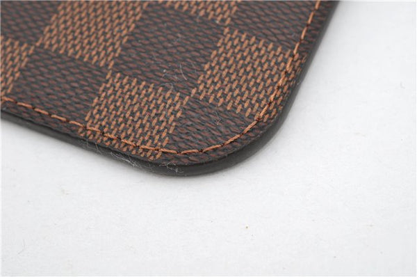 Authentic Louis Vuitton Damier Neverfull Pouch Purse Clutch Bag LV 6499F