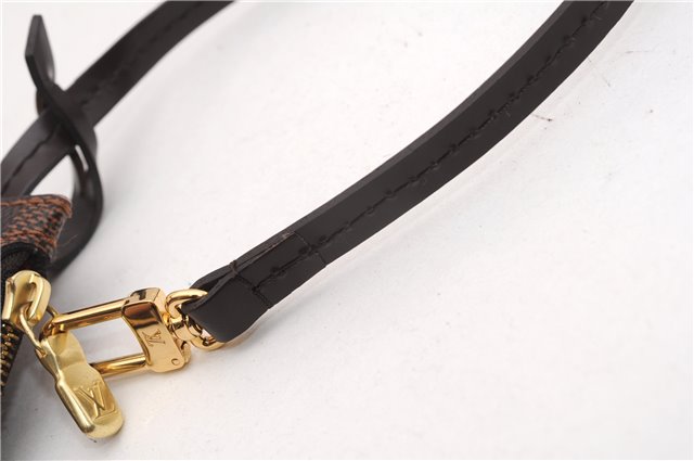 Authentic Louis Vuitton Damier Neverfull Pouch Purse Clutch Bag LV 6501F