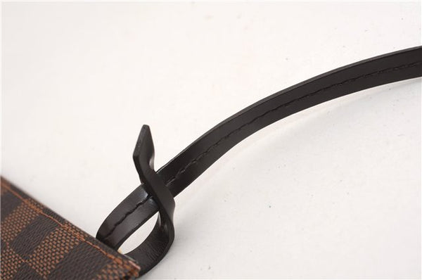 Authentic Louis Vuitton Damier Neverfull Pouch Purse Clutch Bag LV 6501F