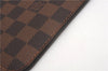 Authentic Louis Vuitton Damier Neverfull Pouch Purse Clutch Bag LV 6501F
