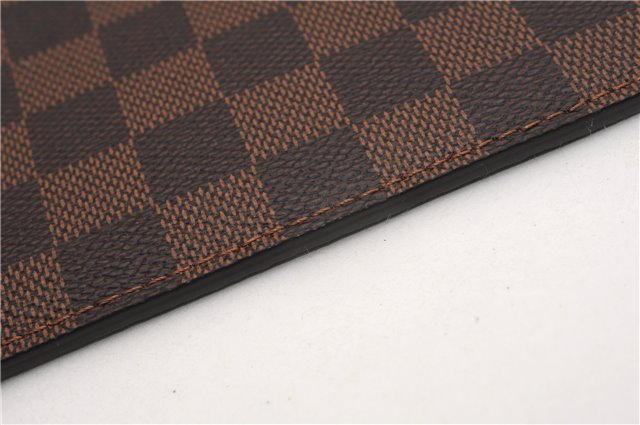 Authentic Louis Vuitton Damier Neverfull Pouch Purse Clutch Bag LV 6501F