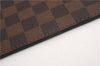 Authentic Louis Vuitton Damier Neverfull Pouch Purse Clutch Bag LV 6501F