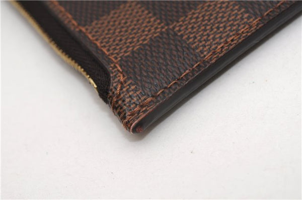 Authentic Louis Vuitton Damier Neverfull Pouch Purse Clutch Bag LV 6501F
