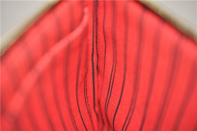 Authentic Louis Vuitton Damier Neverfull Pouch Purse Clutch Bag LV 6501F