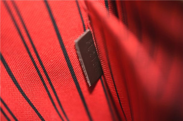 Authentic Louis Vuitton Damier Neverfull Pouch Purse Clutch Bag LV 6501F