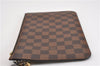 Authentic Louis Vuitton Damier Neverfull Pouch Purse Clutch Bag LV 6502F