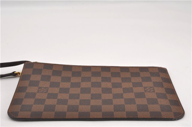 Authentic Louis Vuitton Damier Neverfull Pouch Purse Clutch Bag LV 6502F