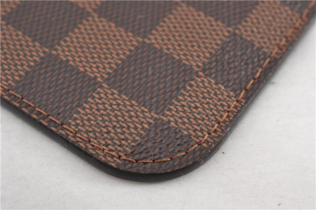 Authentic Louis Vuitton Damier Neverfull Pouch Purse Clutch Bag LV 6502F