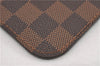 Authentic Louis Vuitton Damier Neverfull Pouch Purse Clutch Bag LV 6502F
