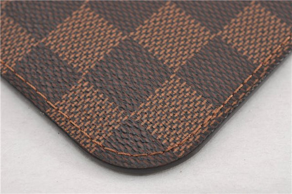 Authentic Louis Vuitton Damier Neverfull Pouch Purse Clutch Bag LV 6502F