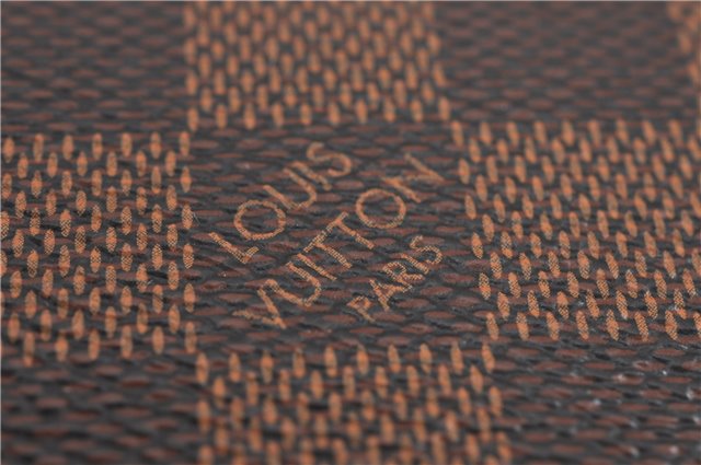 Authentic Louis Vuitton Damier Neverfull Pouch Purse Clutch Bag LV 6502F
