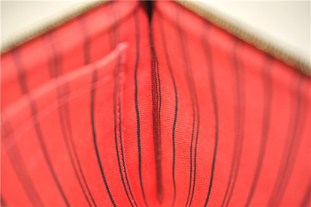 Authentic Louis Vuitton Damier Neverfull Pouch Purse Clutch Bag LV 6502F