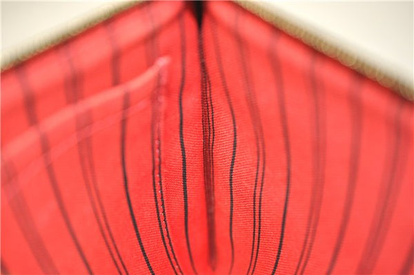 Authentic Louis Vuitton Damier Neverfull Pouch Purse Clutch Bag LV 6502F