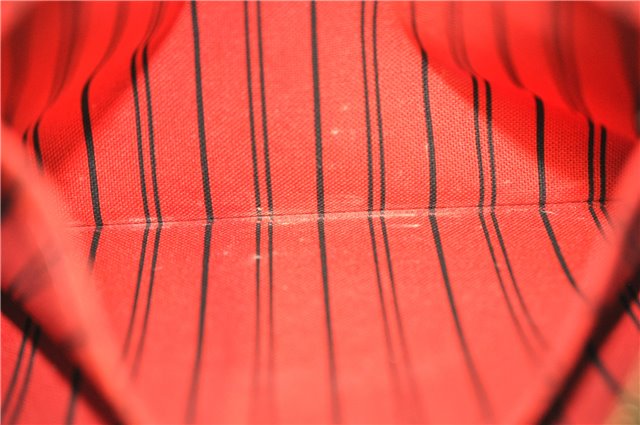 Authentic Louis Vuitton Damier Neverfull Pouch Purse Clutch Bag LV 6502F