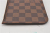 Authentic Louis Vuitton Damier Neverfull Pouch Purse Clutch Bag LV 6503F