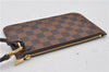 Authentic Louis Vuitton Damier Neverfull Pouch Purse Clutch Bag LV 6503F