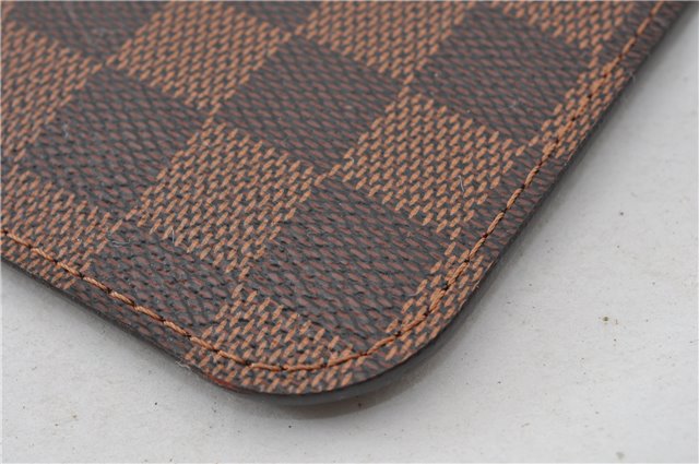 Authentic Louis Vuitton Damier Neverfull Pouch Purse Clutch Bag LV 6503F
