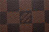 Authentic Louis Vuitton Damier Neverfull Pouch Purse Clutch Bag LV 6503F