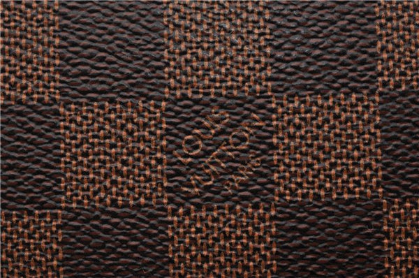 Authentic Louis Vuitton Damier Neverfull Pouch Purse Clutch Bag LV 6503F