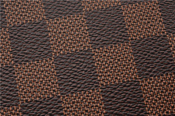 Authentic Louis Vuitton Damier Neverfull Pouch Purse Clutch Bag LV 6503F