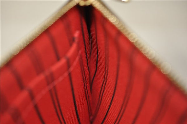 Authentic Louis Vuitton Damier Neverfull Pouch Purse Clutch Bag LV 6503F