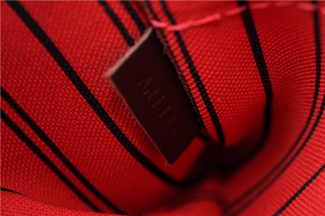 Authentic Louis Vuitton Damier Neverfull Pouch Purse Clutch Bag LV 6503F