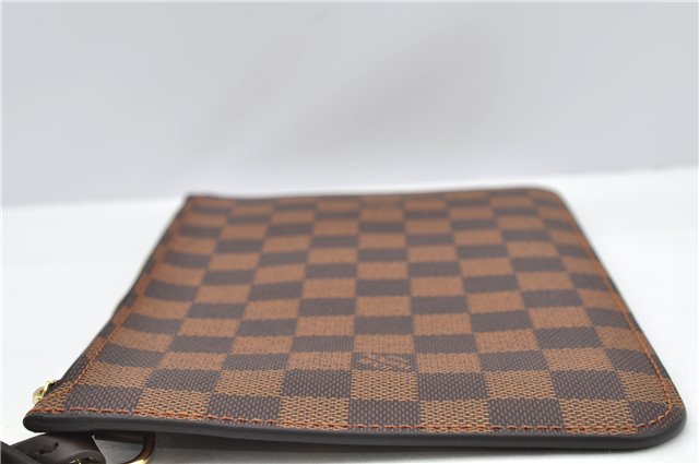 Authentic Louis Vuitton Damier Neverfull Pouch Purse Clutch Bag LV 6507F