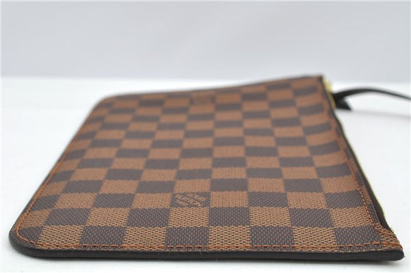Authentic Louis Vuitton Damier Neverfull Pouch Purse Clutch Bag LV 6507F
