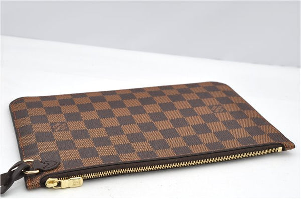 Authentic Louis Vuitton Damier Neverfull Pouch Purse Clutch Bag LV 6507F