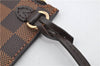 Authentic Louis Vuitton Damier Neverfull Pouch Purse Clutch Bag LV 6507F
