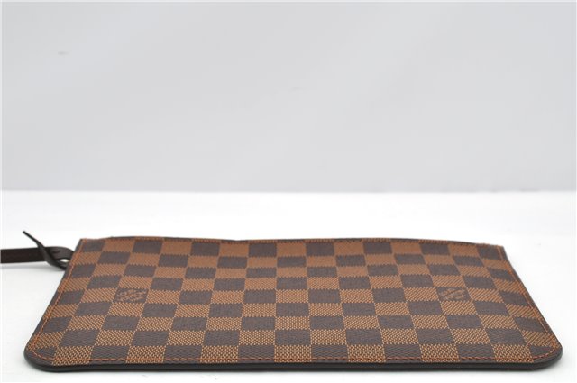 Authentic Louis Vuitton Damier Neverfull Pouch Purse Clutch Bag LV 6507F
