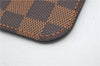 Authentic Louis Vuitton Damier Neverfull Pouch Purse Clutch Bag LV 6507F