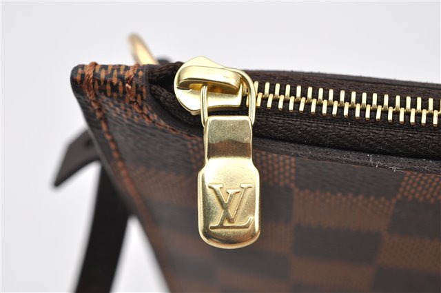 Authentic Louis Vuitton Damier Neverfull Pouch Purse Clutch Bag LV 6507F