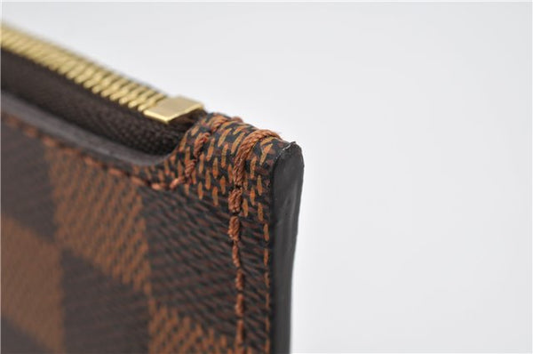 Authentic Louis Vuitton Damier Neverfull Pouch Purse Clutch Bag LV 6507F